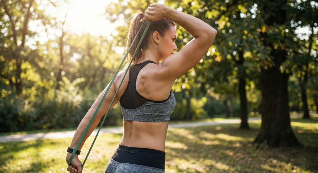 Resistance Band Tricep Workout: 8 Exercises for Stronger Arms
