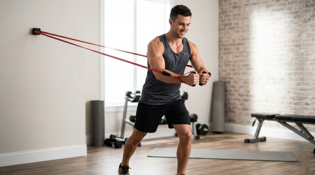 Chest Exercises With Resistance Bands Chest Exercises With Resistance Bands
