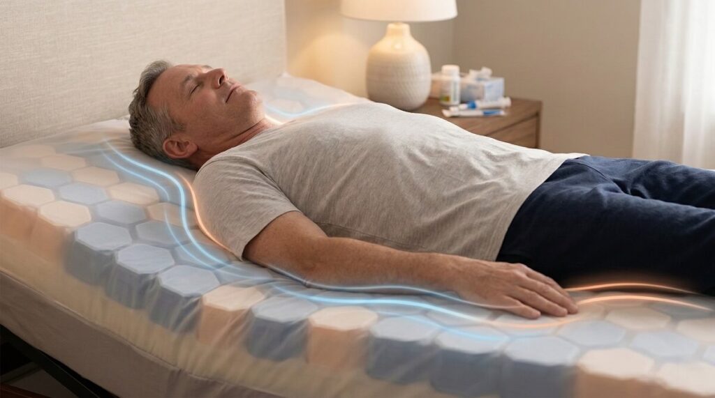 Pressure relief mattress