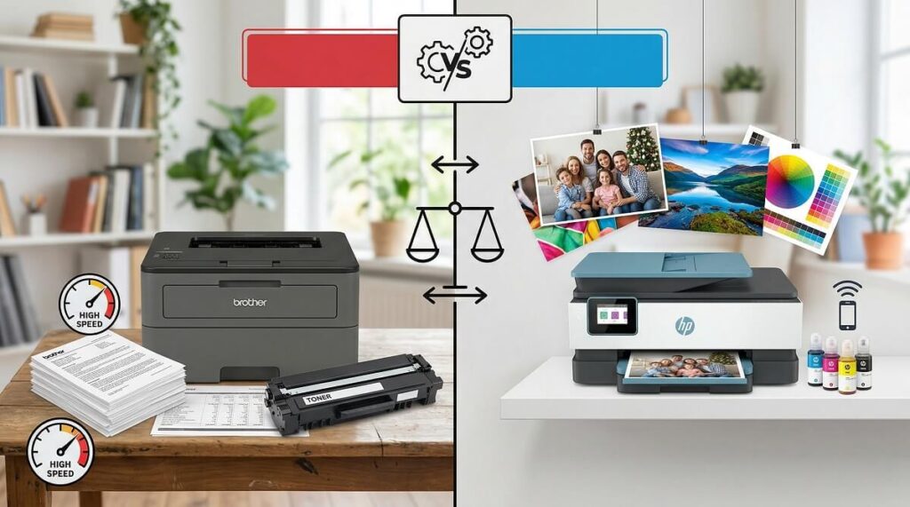 Brother vs HP Printers