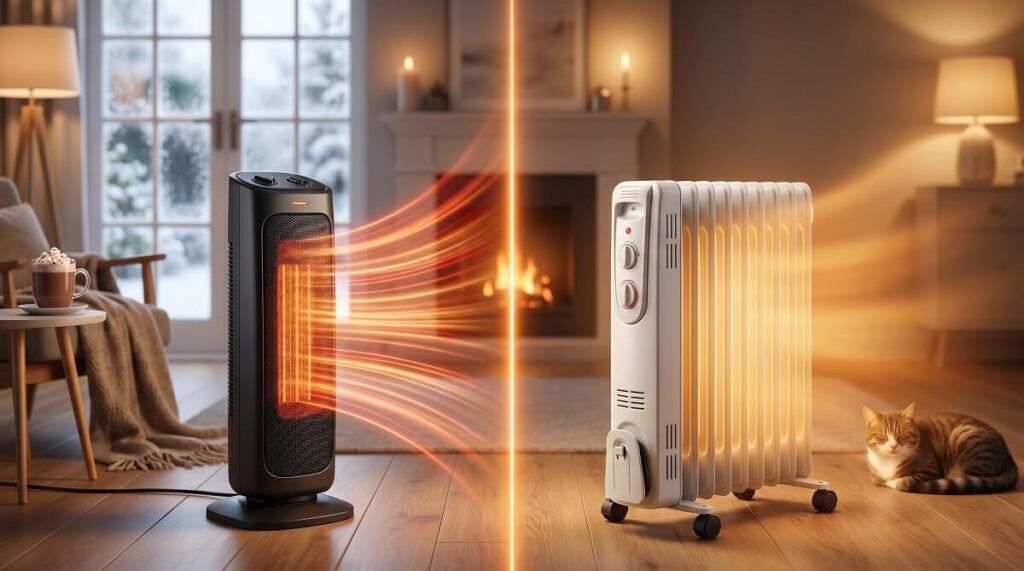 Ceramic Heater vs Oil Heater
