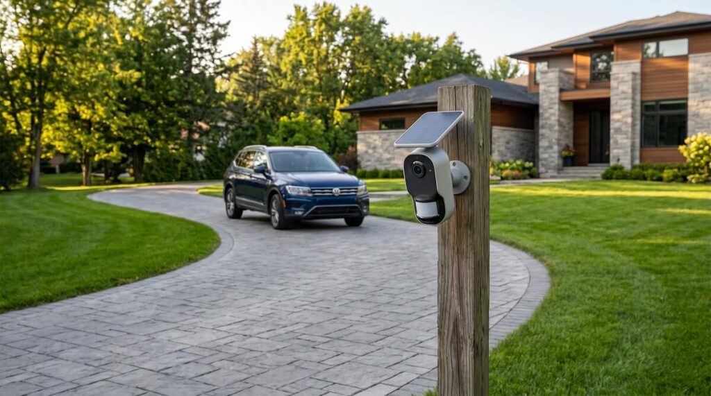 Driveway Alarm With Camera