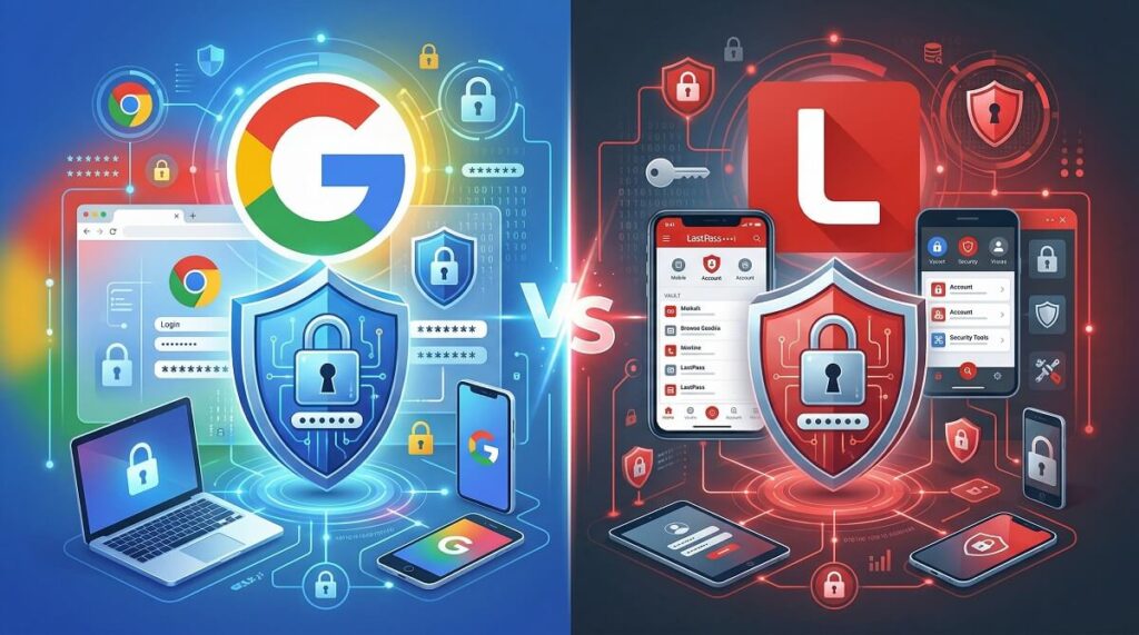 Google Password Manager vs Lastpass