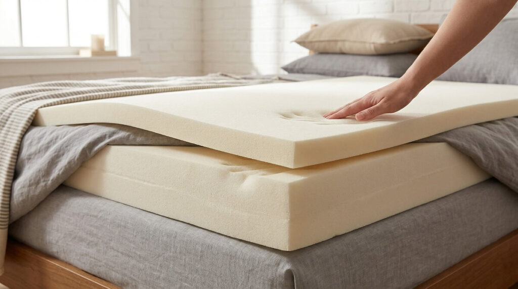 Memory Foam Topper On Memory Foam Mattress