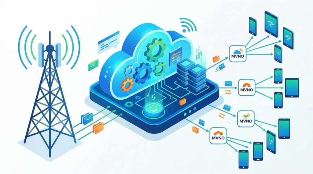 Mobile Virtual Network Enabler