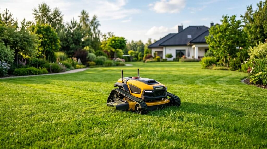 Remote Controlled Lawn Mower