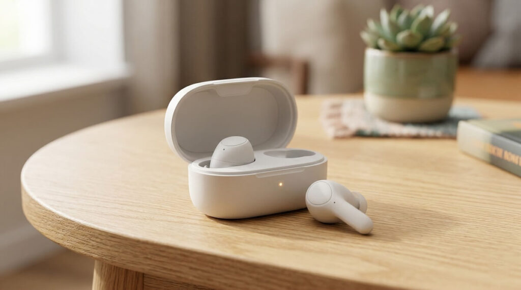 Wireless Earbuds With Charging Case